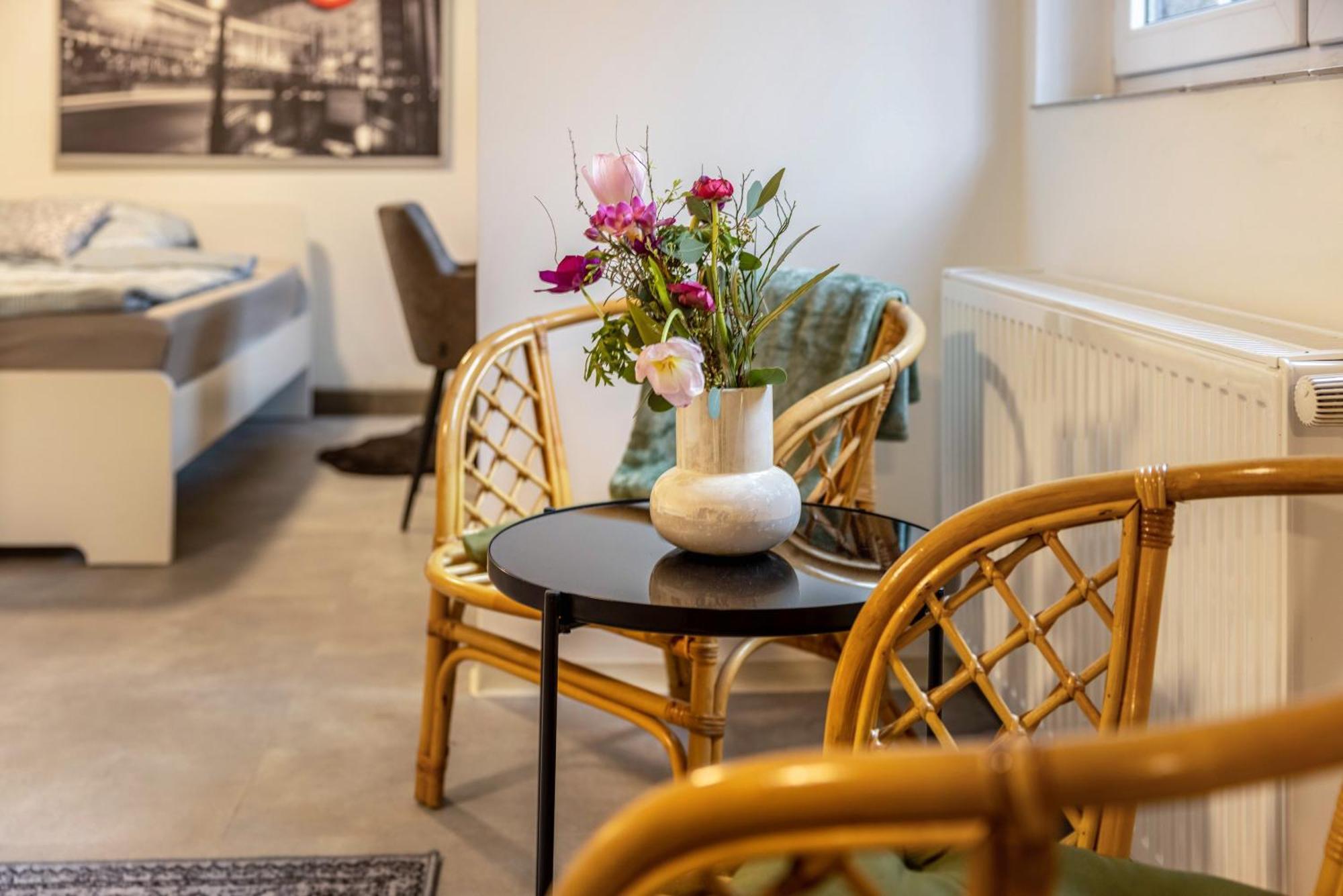 Gemuetliche Unterkunft Mit Terrasse 퀵보른 외부 사진